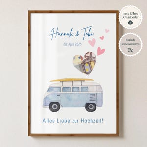 Personalisiertes Geldgeschenk Hochzeit | Hochzeitsgeschenk | DIY Geldgeschenkidee basteln | Hochzeitsgeschenke Geld | Digitaler PDF Download