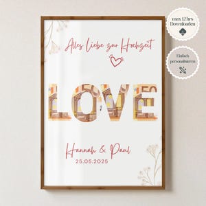 Personalized wedding cash gift | Wedding gifts money wedding gifts names gift idea wedding | Gift for the bride and groom