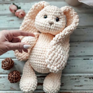 Rabbit Crochet Pattern, Rabbit Amigurumi Crochet Pattern Bundle, Mothers Day Bunny Crochet, Digital PDF files in English