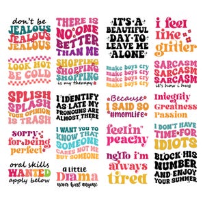 20 Erwachsene Humor Groovy Retro Schmuck Design, Dirty Joke Tee Design, digitaler Download, Retro SVG DXF Bundle, sarkastisches Retro gewelltes Design