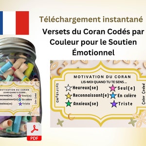 Quran Verse Emotional Support
Islamic Inspirational Jar
Daily Quran Reminder
Spiritual Upliftment Gift
Islamic Gift for Healing
Quranic Quotes Jar
Motivational Quran Cards
French Read Me When, French Quran Verses, French Islamic Jar Read Me, French Quran Jar, French Islam Quran