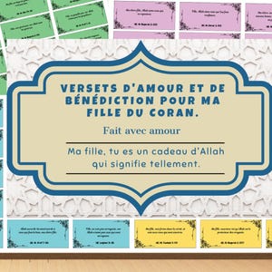 Quran Verses - Love Message for Daughter (Printable PDF)