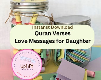 Quran Verses Love Messages for Daughter: Islamic Gift (PDF)