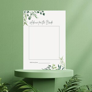 Anleitung für die Braut Karte/Spiel zum Bridal Shower Digitaler Download PDF