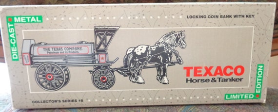 texaco horse and tanker