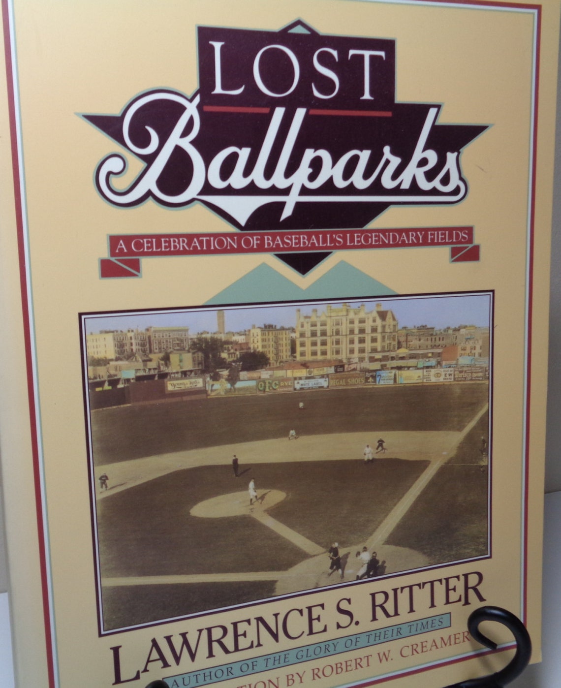 Lost Ballparks Vintage Book Baseball Parks Free Shipping Etsy