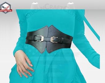 Wide Leather Belt Women, Underbust Chest Harness Plus Size Harness Outfit Gift Waist Harness Belt, Leather Chest Harness Belt for Women