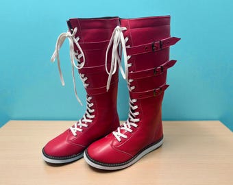 Botas de lucha hechas a mano, zapatos de lucha profesional para hombre, zapatos de lucha de cuero, botas de lucha profesional, botas de lucha con cordones personalizadas