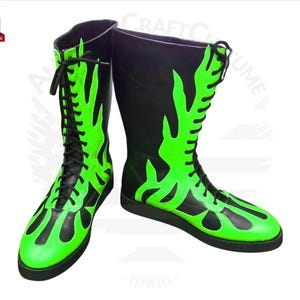 Custom Leather Wrestling Shoes