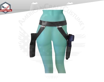 Sabine Wren Belt with Double Holster Rig Woman Mandalorian Armor Star Wars Inspired Cosplay Costume Rebels Ghost Crew Sabine Wren Cosplay