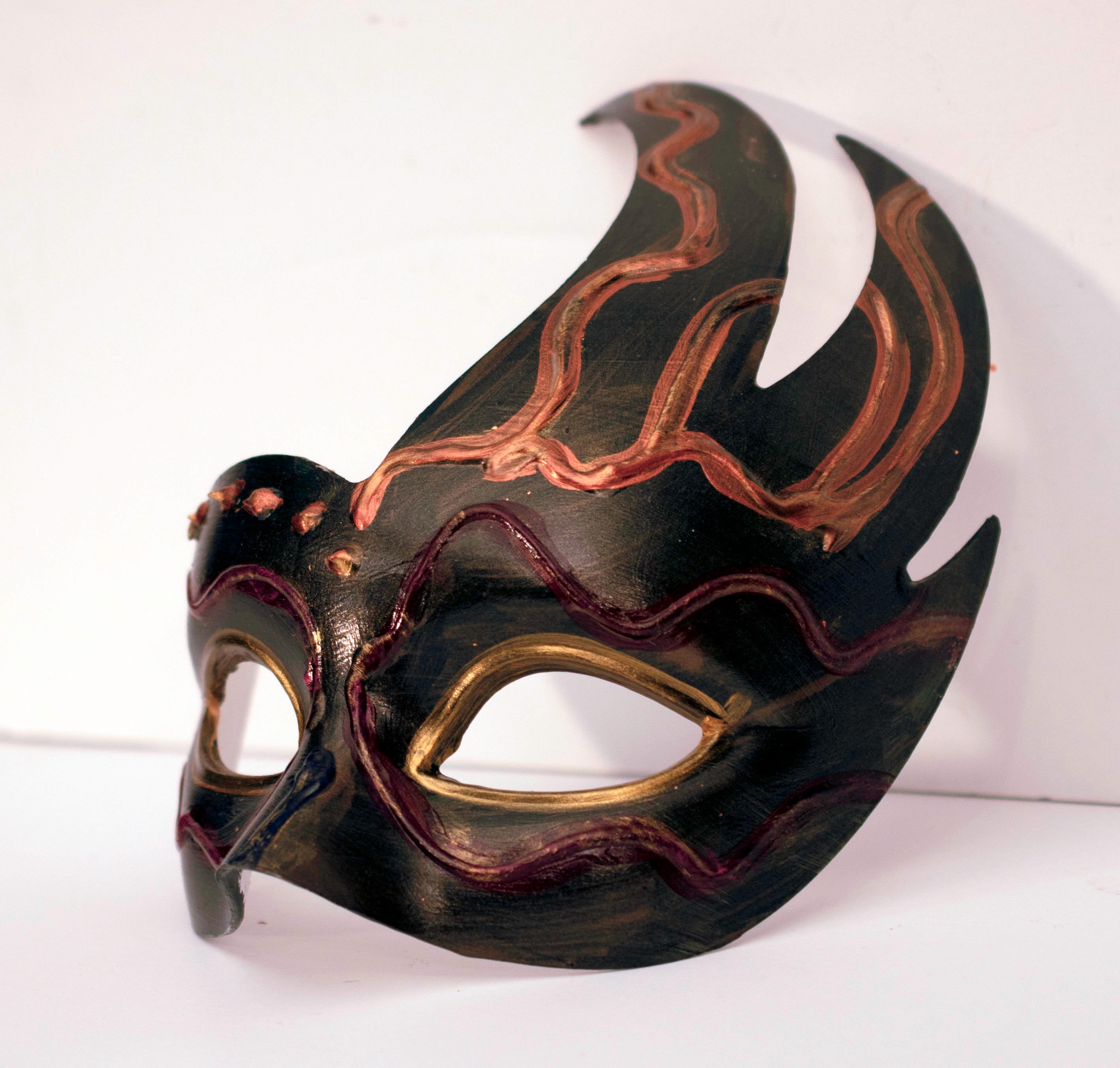 Colorful Hand-painted Jester Mask, Great for Masquerade Parties - Etsy