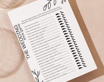 Shoe Game Template Weddings, Couples Shower Games, Bridal Shower Games, Engagement Party Games, Wedding Shower Celebration Games, Party Game