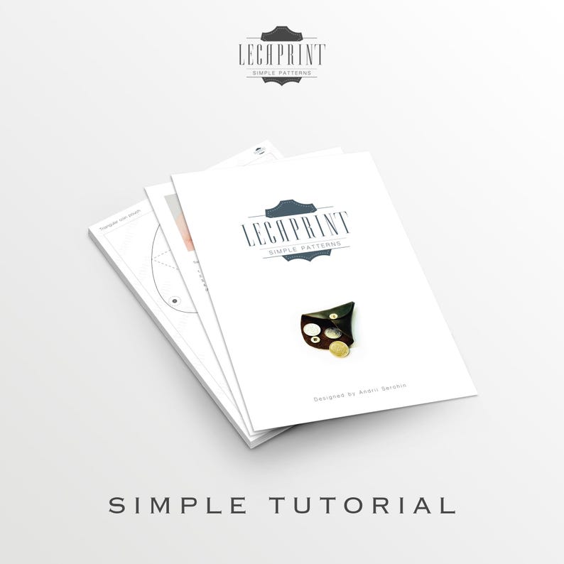 May include: A stack of white paper sheets with a gray logo that says "Lecprint Simple Patterns" and the text "Simple Tutorial" at the bottom of the image.