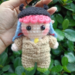 G-Dragon Crochet Keychain