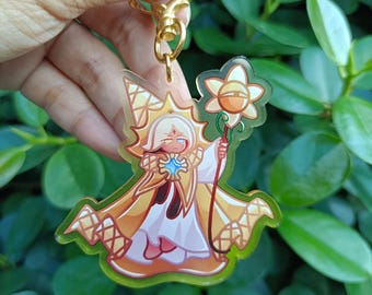 Llavero con degradado de galleta mágica