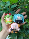 Virtual Singer Inspired Crochet Doll – Amigurumi Keychain product logo