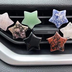 Crystal Car Vent Clips, Natural Car Crystals, Dashboard Accessories, Rear View Mirror Accessories, Car Vent Clips, Steering Wheel Cover