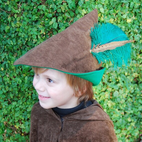 Robin Hood Woodsman Hat by Fairy Finery Etsy