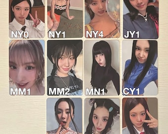 Official Twice Album Photocards