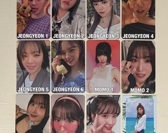Official Twice Album Photocards