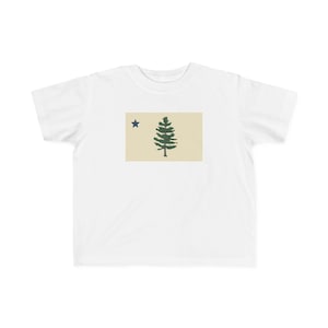 Maine State Flag Toddler T Shirt