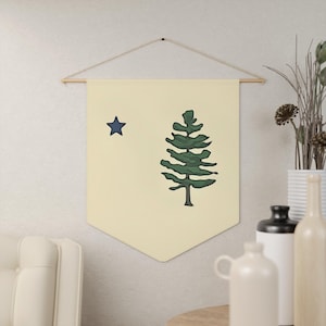 Maine State Flag Pennant