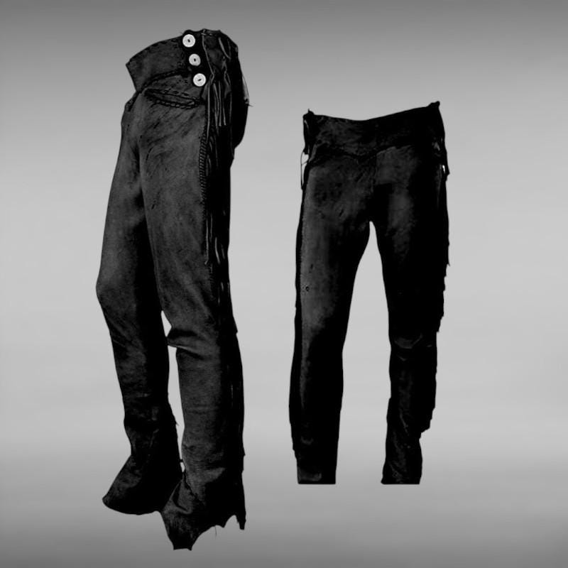 Pantaloni In Pelle Scamosciata Western House-of-western: Chap Da Cowboy Per Uomo E Donna – Rodeo, Moto E Country