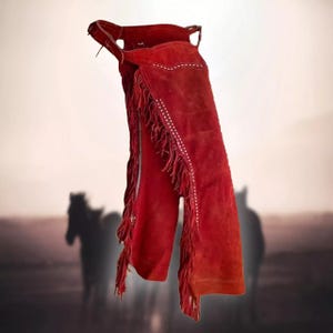Women&#39;s 100 % Geniune Suede Leather Western Wear Chap Fringes, Leather Pant, Suede Leather Chap, Riding Chap, Rodeo Leather Chap, Leggings