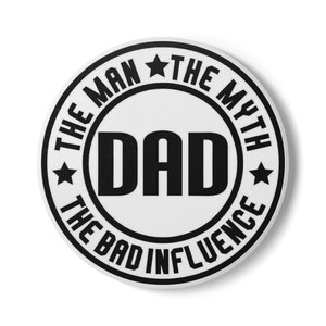 Ceramic Coaster for Dad