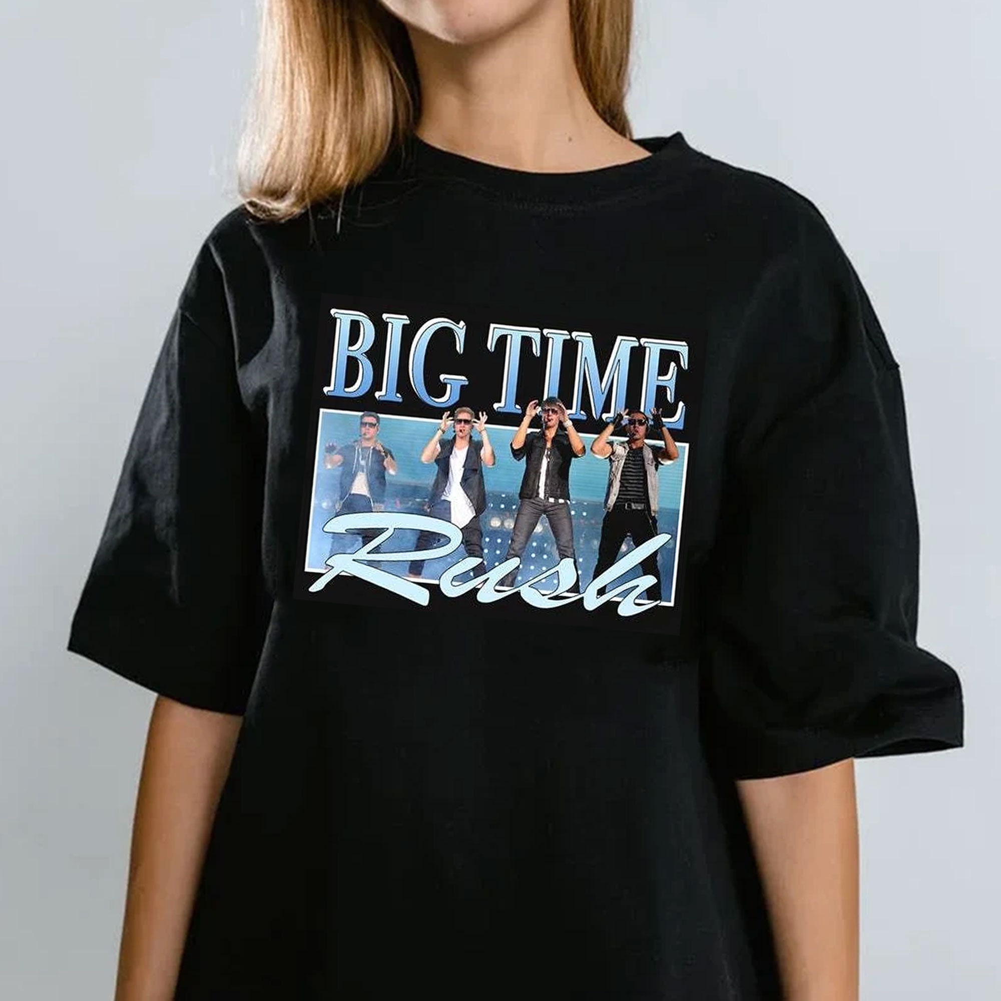 Discover Big Time Rush Retro Band Pop T-Shirt