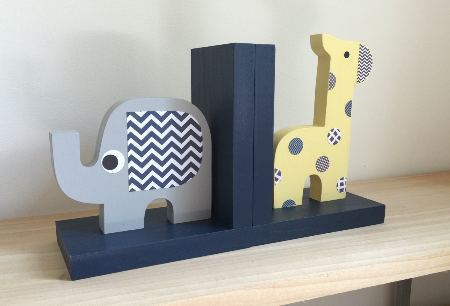 Safari Bookends Kids Decor Nursery Elephant Safari Bookends Kids Decor Nursery Elephant Children S Wood
