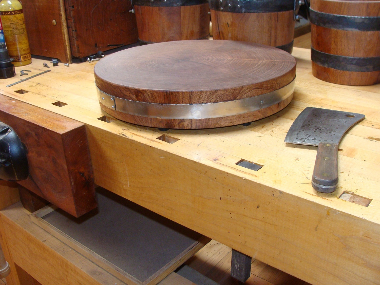 Mesquite Wood End Grain Cutting Board Etsy