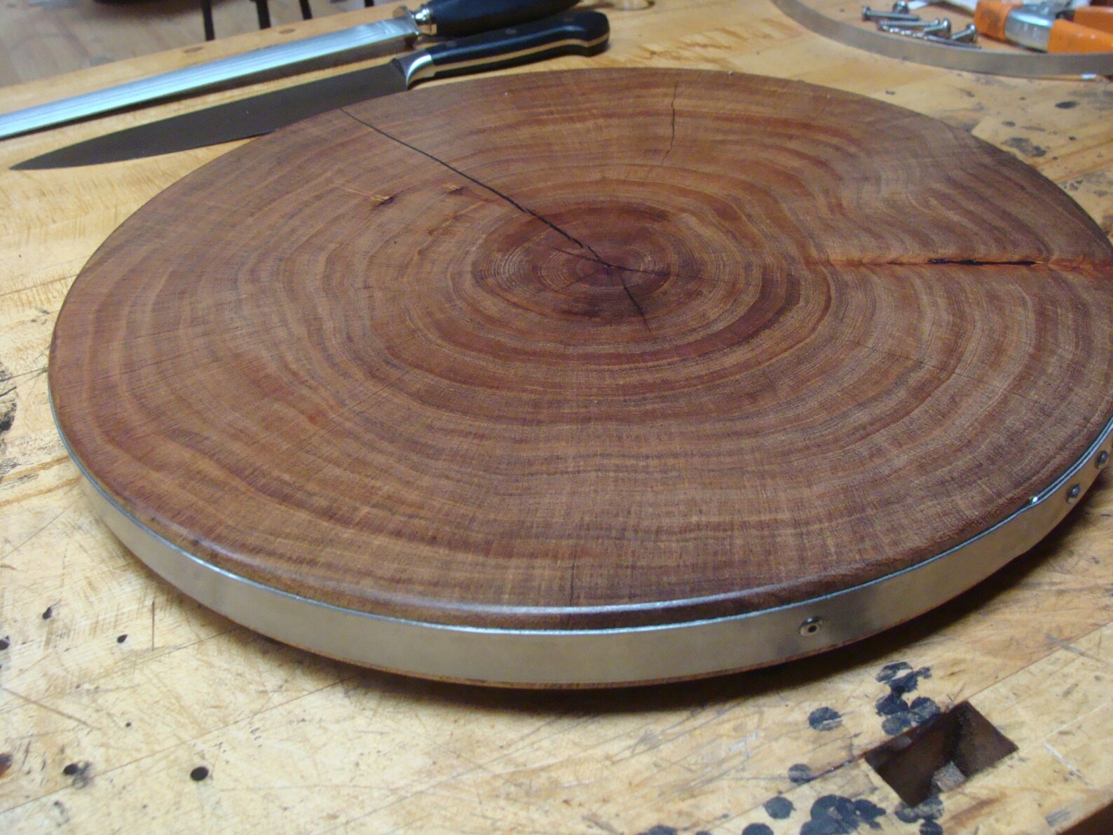 End Grain Mesquite Board 15 X 1.25 Etsy