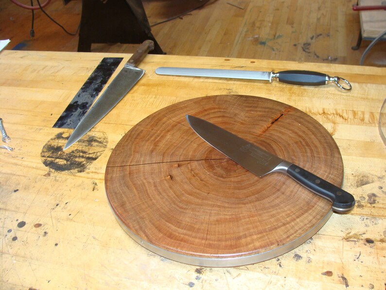 End Grain Mesquite Board 15 X 1.25 Etsy