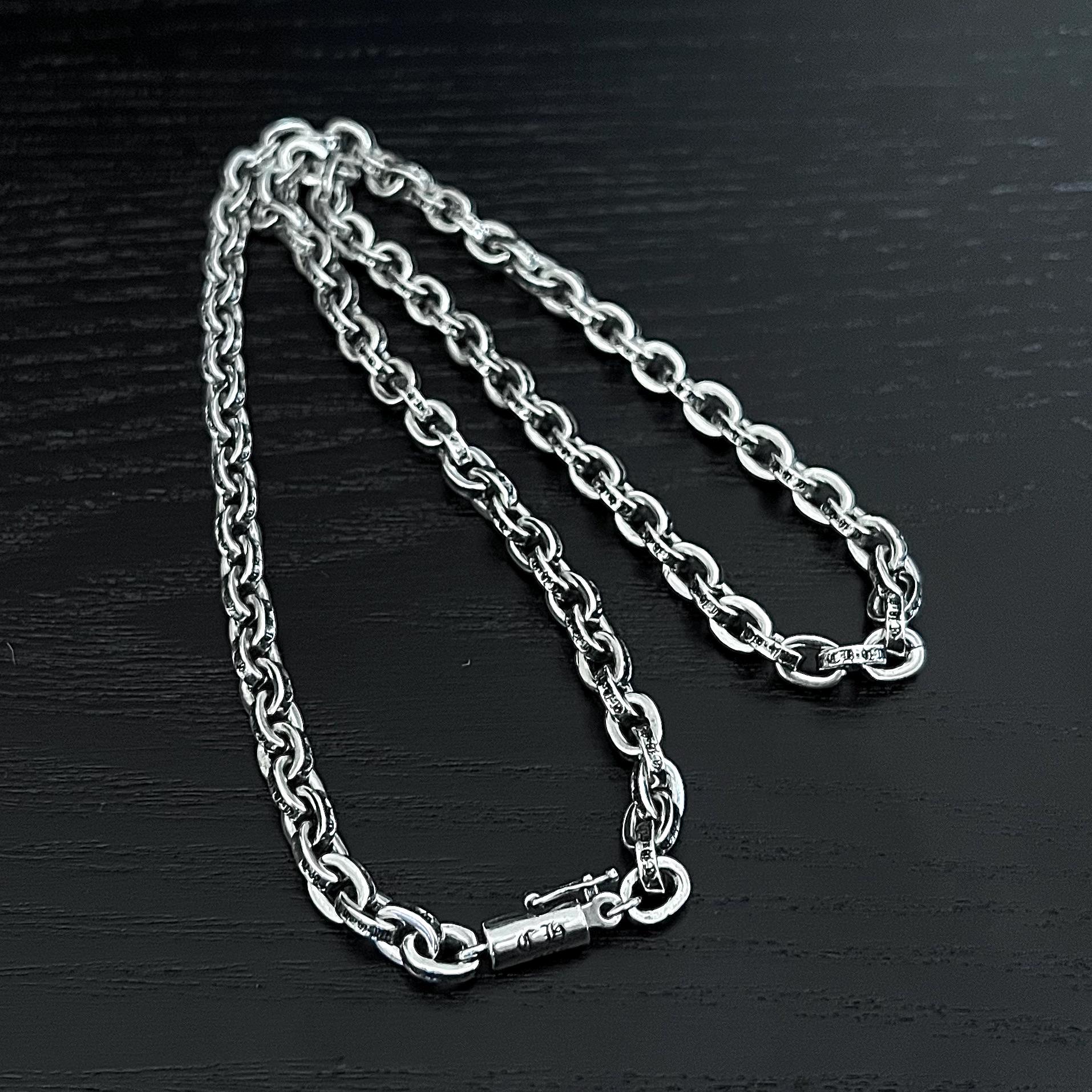 アクセサリー CH paper chain necklace 48cm Authentic [Chrome Hearts] NECKLACE PAPERCHAIN (20INCH) | eBay