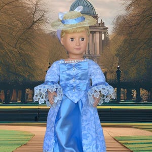 Rococo Era 18 Inch Doll Dress | American Girl/Our Generation