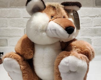 VTG America Wego Fiesta Fox Sitting 12” Plush Stuffed Animal Realistic #5101