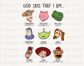 Disney Toy Story Religiöses Png, Disney Toy Story, Religiöses Png, Gott sagt, ich bin, Passendes Png, Spielzeug Geschichte Bibel Png, Glaube Png, Disney Christian