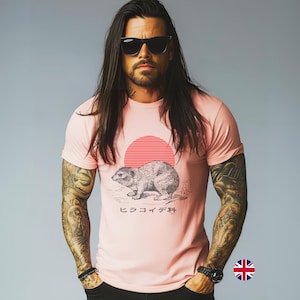 Hyrax shirt, Free Shipping UK, Pop Culture Shirt, Funny Hyrax Graphic Tee, Japanese style Hyrax shirt
