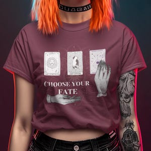 Tarot T-Shirt - Cartomancy T-Shirt für Kartenleser und Mystiker