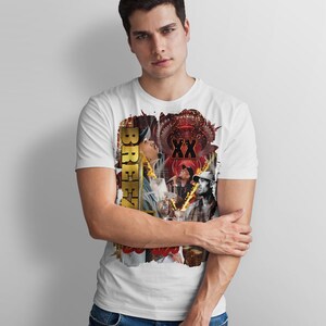 Chris Breezy sublimation design center print