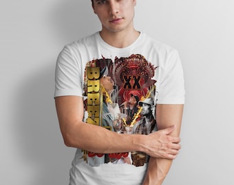 Chris Breezy sublimation design center print