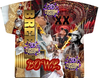 Chris Brown Allover Sublimation