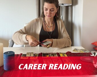 詳細なキャリアタロットリーディング：即日サイキックガイダンス
