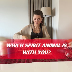 Qual Espírito Animal Está Com Você? Leitura Espiritual Psíquica, Leitura de Tarô no Mesmo Dia, Cartomante, Conheça Seu Espírito Animal Atual