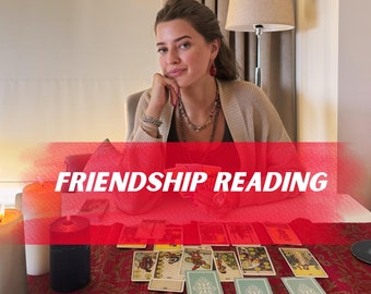 Lectura de Tarot de la Amistad: Visión clarividente el mismo día (PDF digital)