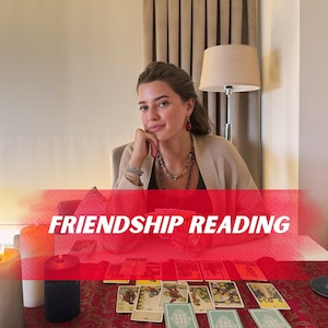 Friendship Tarot Reading: Same Day Clairvoyant Insight (Digital PDF)