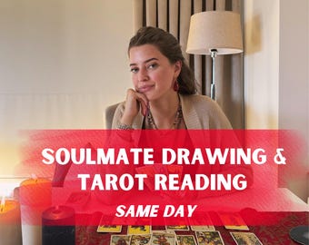 Boceto psíquico de alma gemela y lectura de tarot