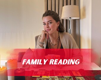 Lettura dei tarocchi psichici per famiglie: stessa giornata, accurata