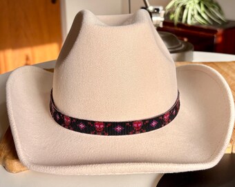 Beaded Loomed Maroon and Purple Skull and Crossbones Pattern with a Matte Black Background